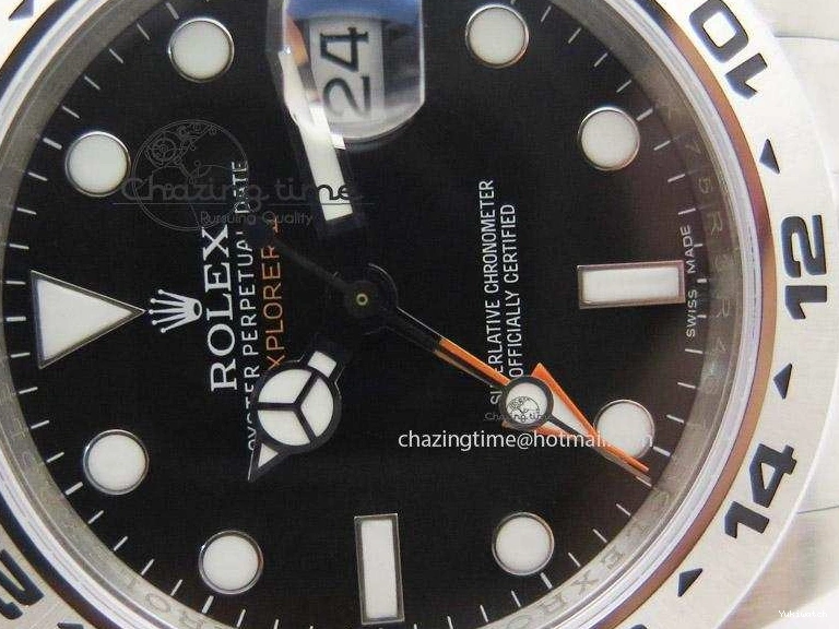 Edition Noob 42mm Explorer Dial A23J Bracelet 216570 SS II Black on Best 0129